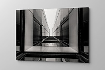 3d Obraz Black White architecture zs1034